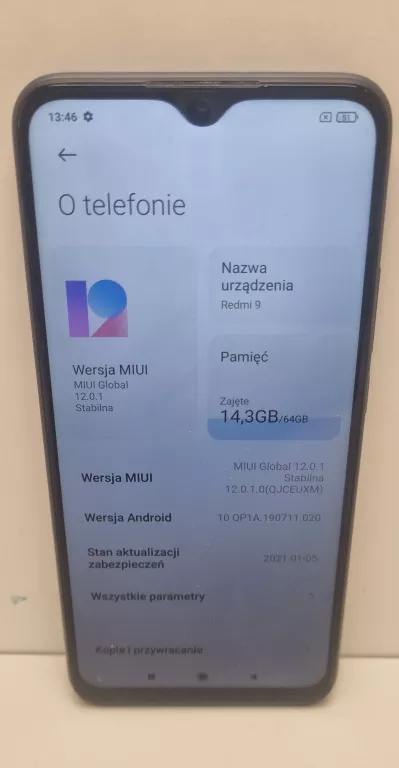 TELEFON REDMI 9 64GB