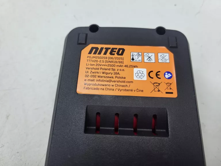 AKUMULATOR NITEO 20V 2,5AH