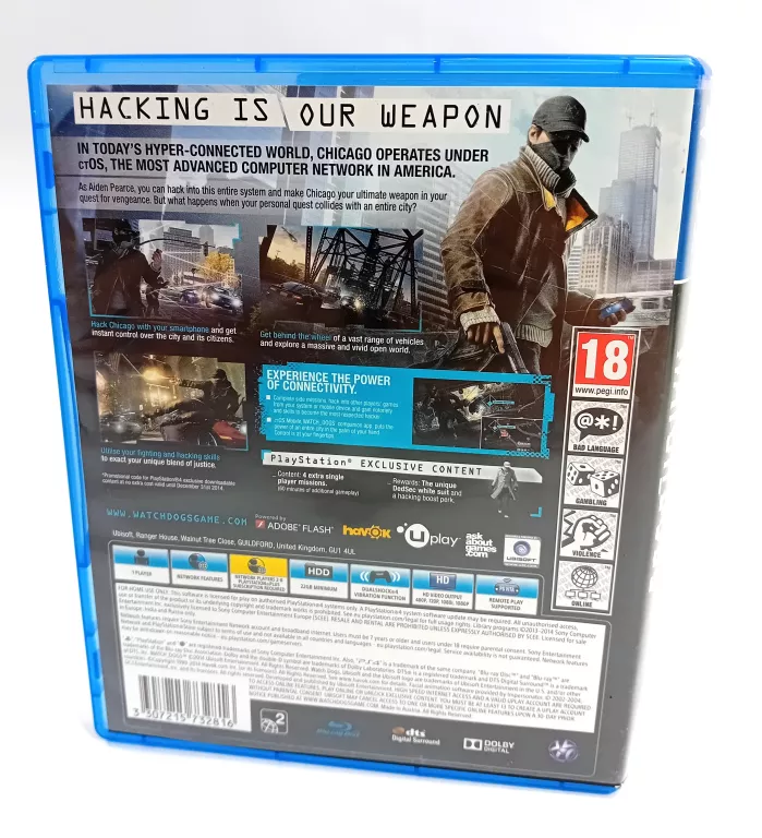 GRA PS4 WATCH DOGS