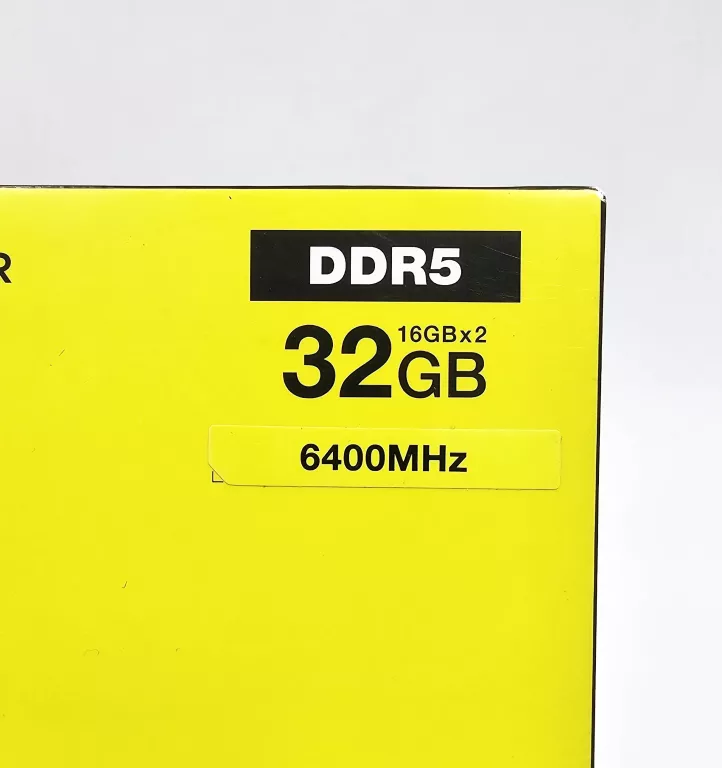 PAMIĘĆ RAM CORSAIR DDR5 32 GB 6400 MHZ CL36 CMK32GX5M2B6400Z36