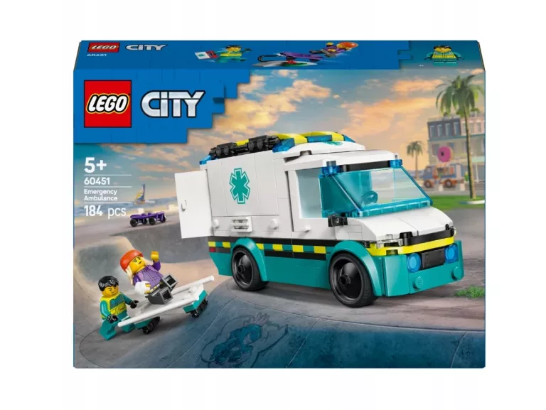 LEGO CITY KARETKA POGOTOWIA 60451