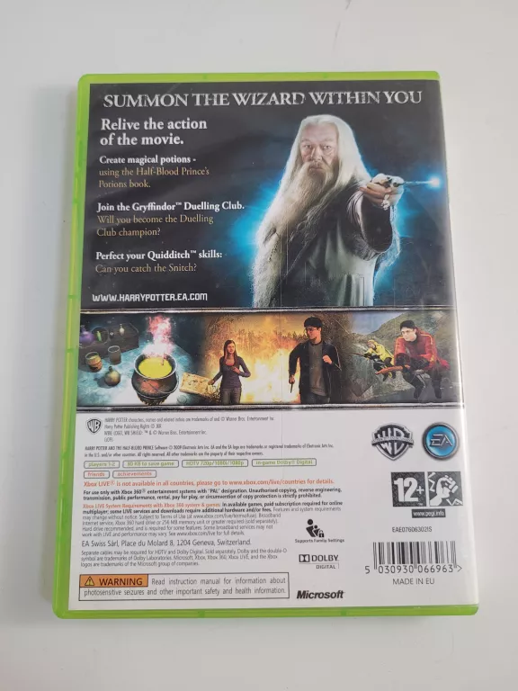 GRA NA XBOX 360 HARRY POTTER