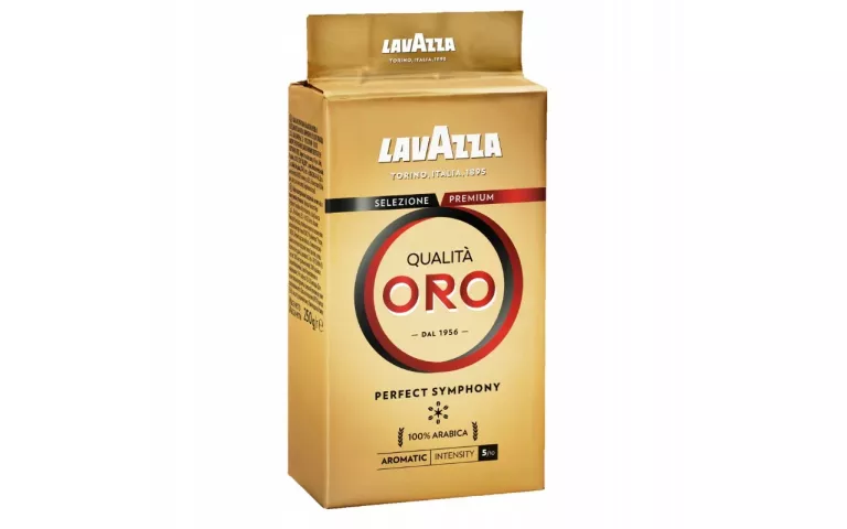 LAVAZZA QUALITA ORO KAWA MIELONA ARABICA ŚREDNIO PALONA 250G