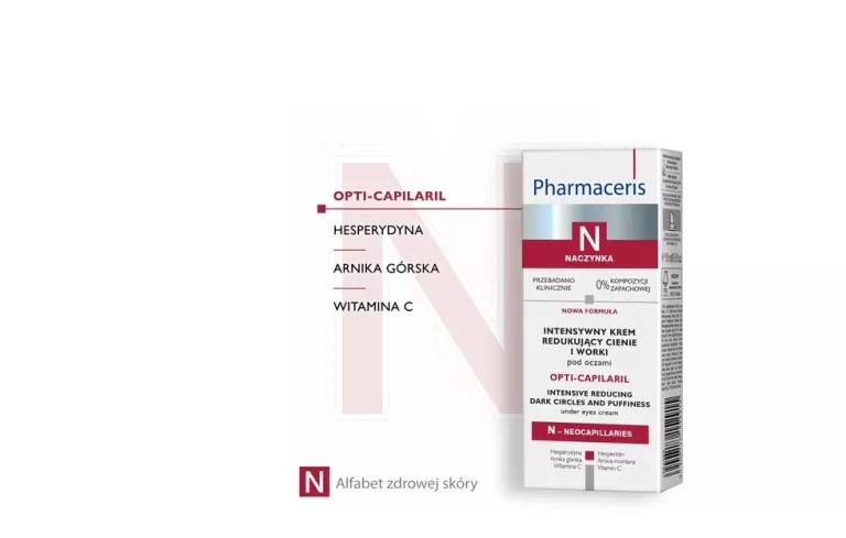 PHARMACERIS N OPTI-CAPILARIL, INTENSYWNY KREM REDUKUJĄCY CIENIE I WORKI PO