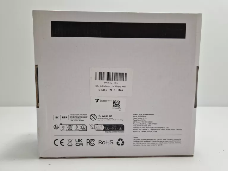 ODKURZACZ SAMOCHODOWY BEZPRZEWODOWY ST-6659 PLUS