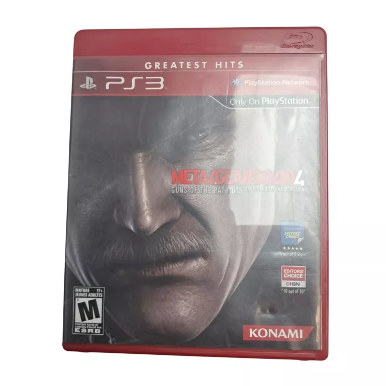 PS3 METAL GEAR SOLID 4