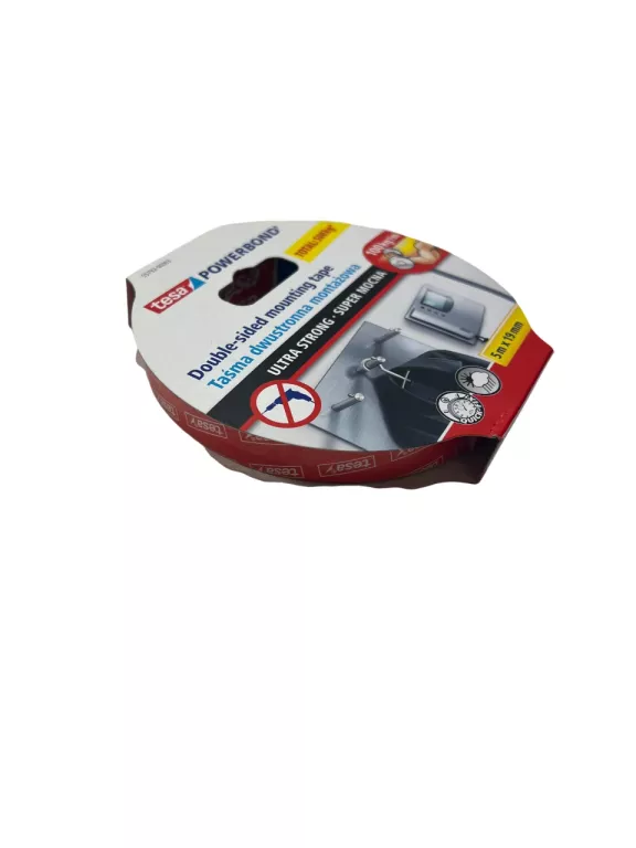 DWUSTRONNA TAŚMA MONTAŻOWA TESA POWERBOND ULTRA STRONG 19MMX5M
