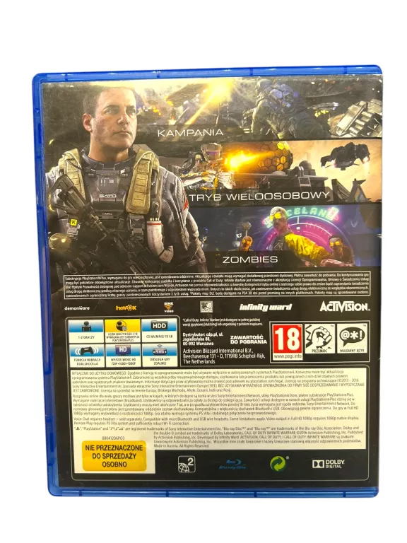 CALL OF DUTY INFINITE WARFARE PS4