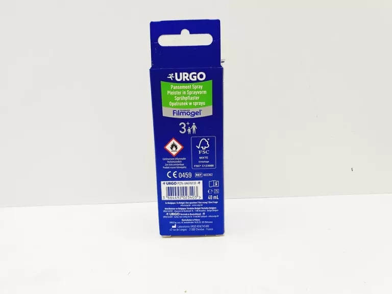 URGO FILMOGEL OPATRUNEK W SPRAYU 40 ML