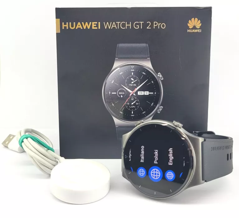 HUAWEI WATCH GT 2 PRO STAN IGŁA + PUDEŁKO