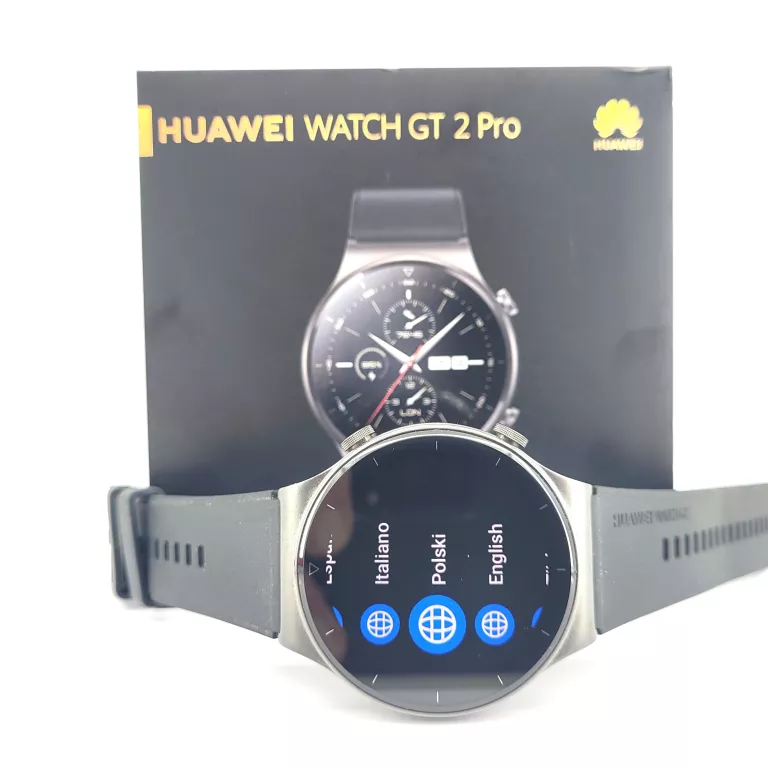 HUAWEI WATCH GT 2 PRO STAN IGŁA + PUDEŁKO
