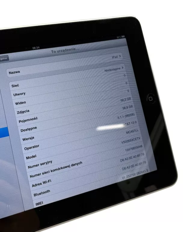 IPAD 1 64GB + ETUI