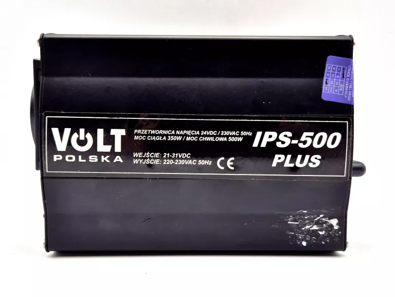 PRZETWORNICA VOLT POLSKA IPS-500 PLUS 24V / 230V 350/500 W