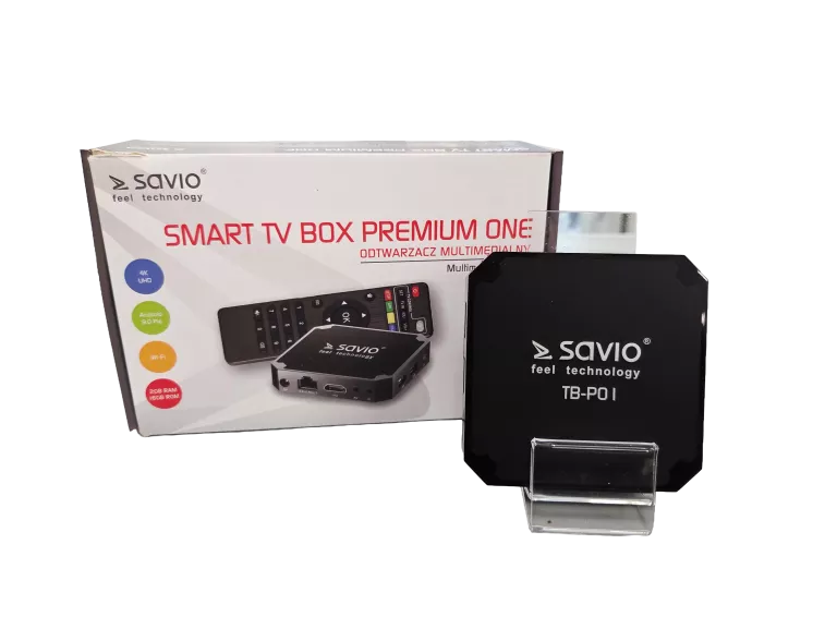 SMART TV BOX PREMIUM ONE SAVIO TB-P01