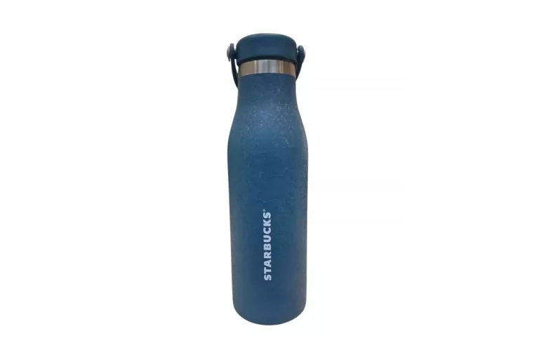 BUTELKA ZE SŁOMKĄ STARBUCKS SKU 011171406 NIEBIESKA 532ML.
