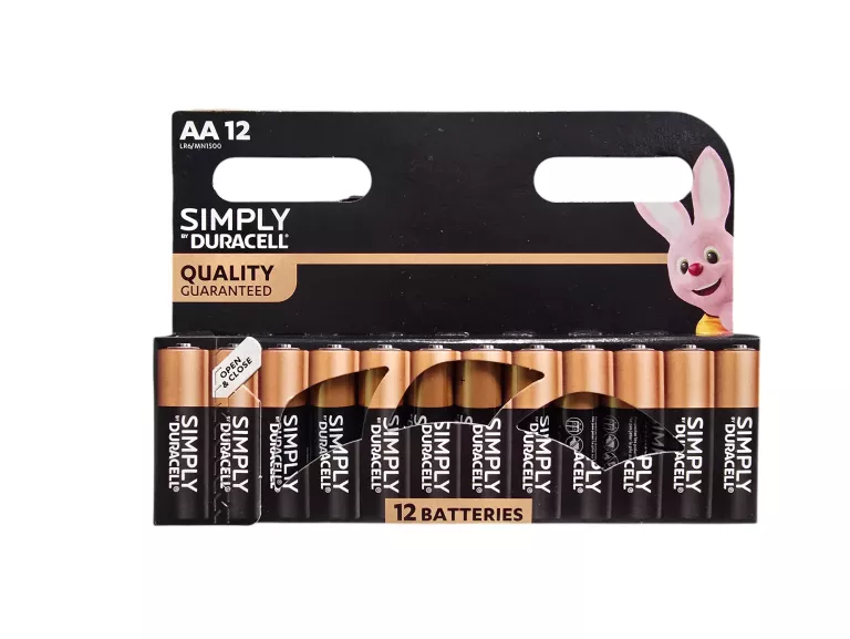 BATERIA ALKALICZNA DURACELL AA (R6) 12 SZT.