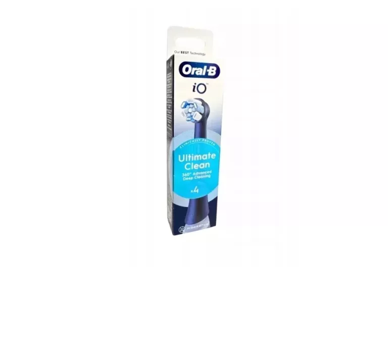 4X KOŃCÓWKA DO SZCZOTECZKI ORAL-B IO ULTIMATE CLEAN BLACK