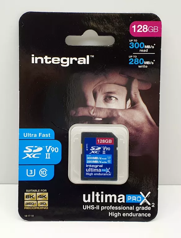 INTEGRAL KARTA SD 128 GB UHS-II V90 DO 300 MB