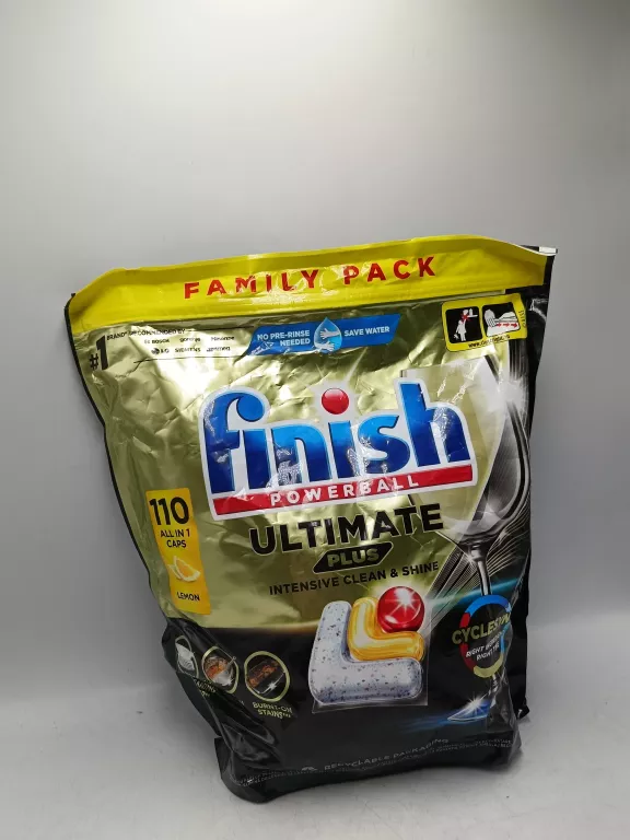 KAPSUŁKI DO ZMYWARKI FINISH ULTIMATE PLUS 110SZT