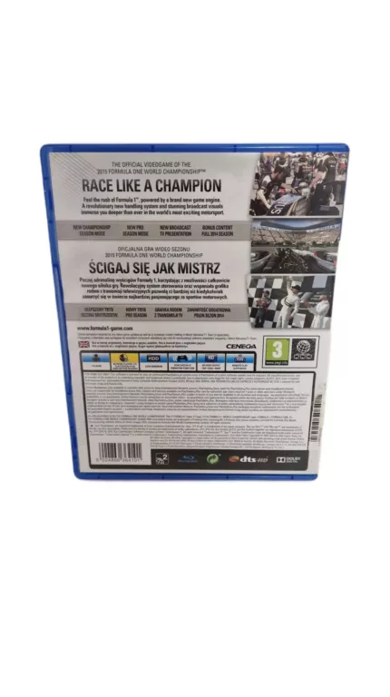 GRA F1 2015 PLAYSTATION 4
