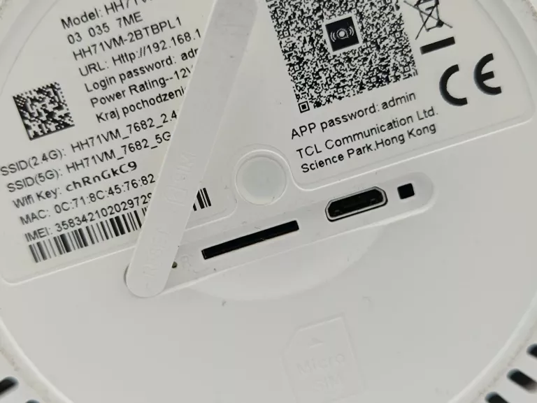ROUTER ALCATEL HH71VM 802.11N (WI-FI 4)