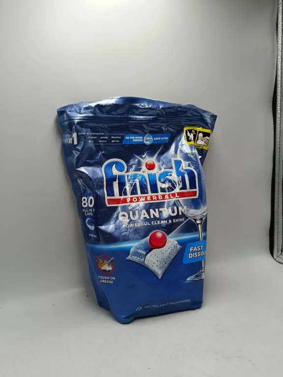 KAPSUŁKI DO ZMYWARKI FINISH QUANTUM 80SZT