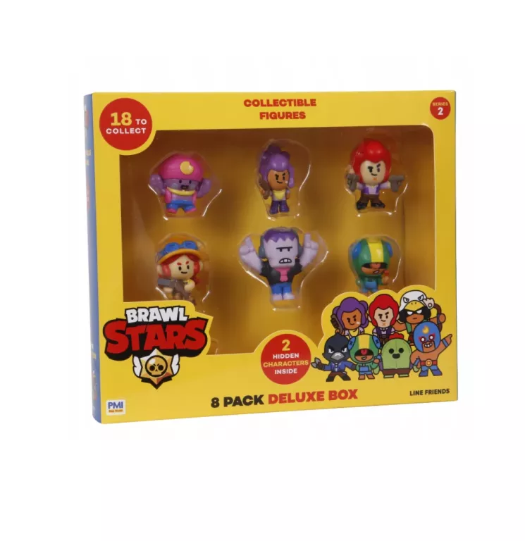 ZESTAW FIGUREK SUPERBUZZ BRAWL STARS SEZON 2 BRW2270A (ZESTAW A)