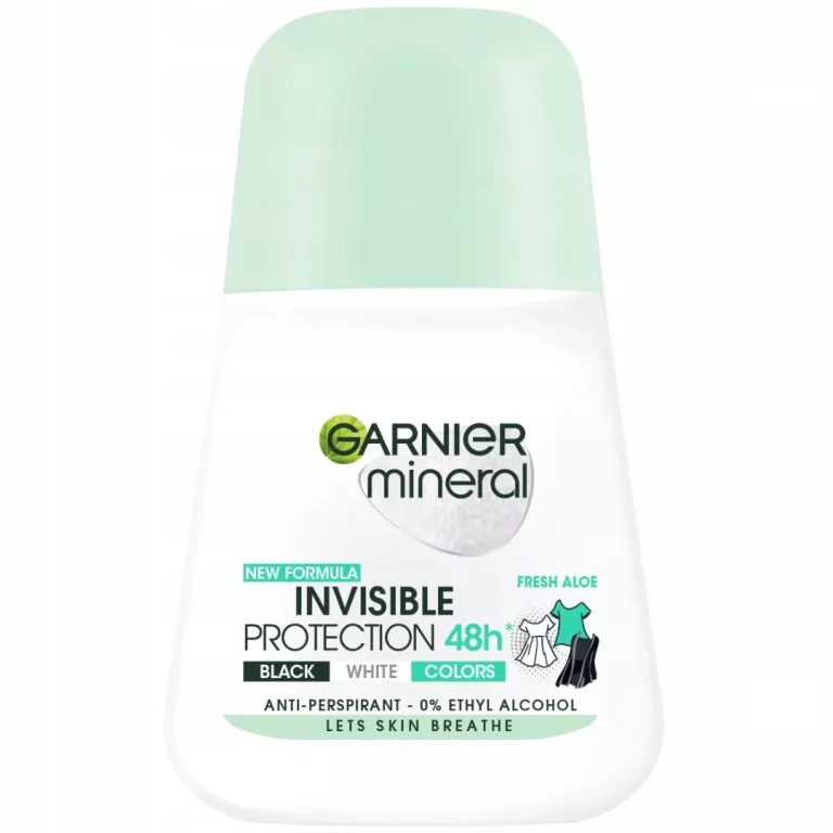 GARNIER ROLL-ON MINERAL50ML INVISIBLE 48H BWC ALOE