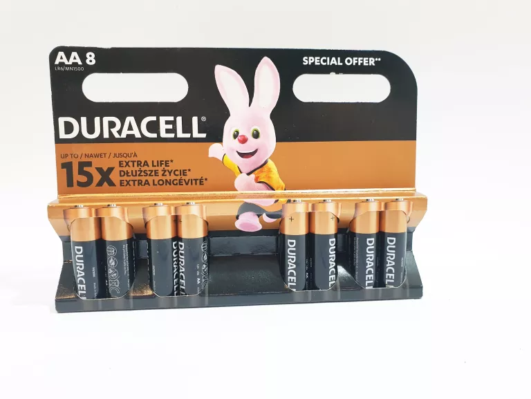 BATERIE DURACELL AA 8 SZTUK