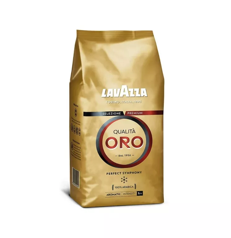 KAWA ZIARNISTA ARABICA LAVAZZA QUALITA ORO ZLOTA DO EKSPRESU 1000G 1KG
