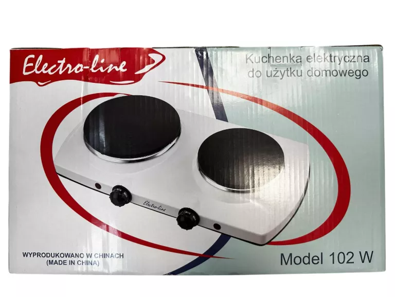 KUCHENKA DWUPALNIKOWA 102W ELECTRO-LINE STAN IDEALNY!