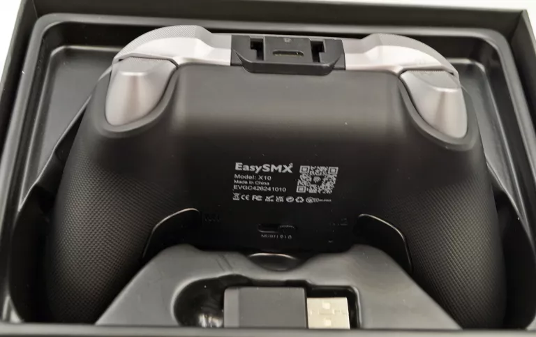 PAD BEZPRZEWODOWY EASYSMX X10 PC ANDROID IOS SWITCH WYMIENNA OBUDOWA HALL