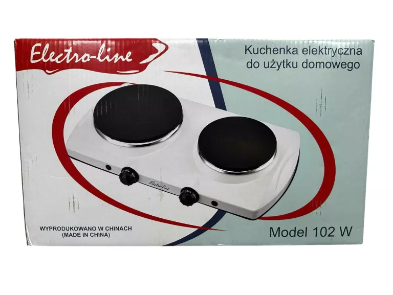 KUCHENKA DWUPALNIKOWA 102W ELECTRO-LINE STAN IDEALNY!