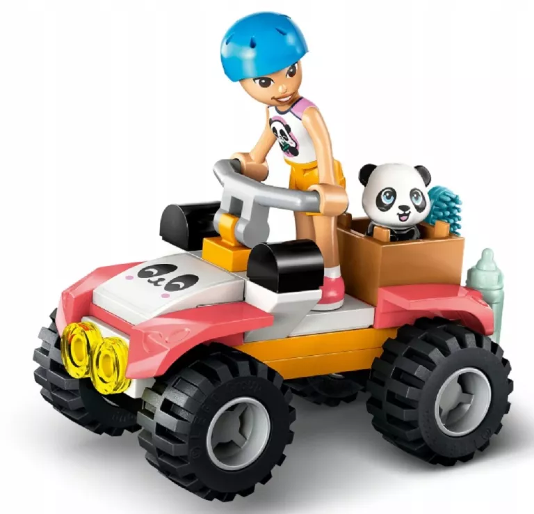 LEGO FRIENDS 42648 OPIEKA NAD PANDAMI W REZERWACIE PANDA DOMEK NA DRZEWIE