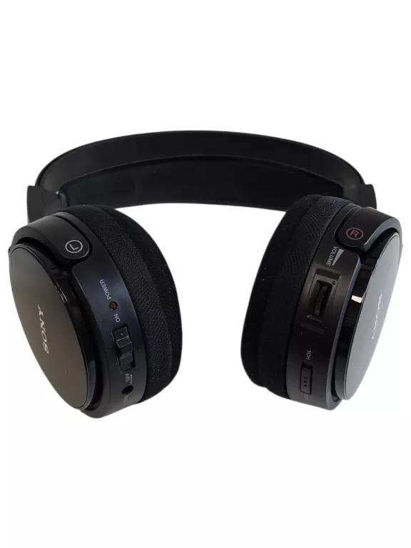 SŁUCHAWKI NAUSZNE SONY MDR-RF811RK CZARNY *IDEAŁ*