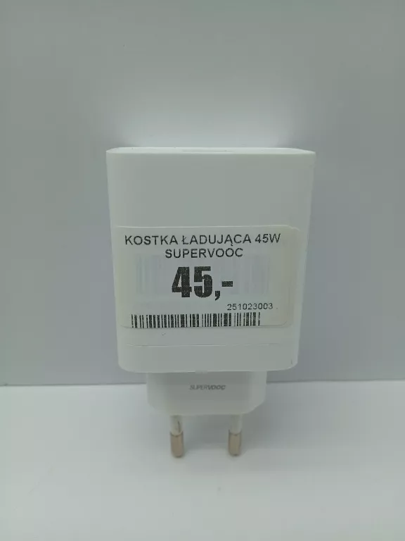 KOSTKA ŁADUJĄCA 45W SUPERVOOC