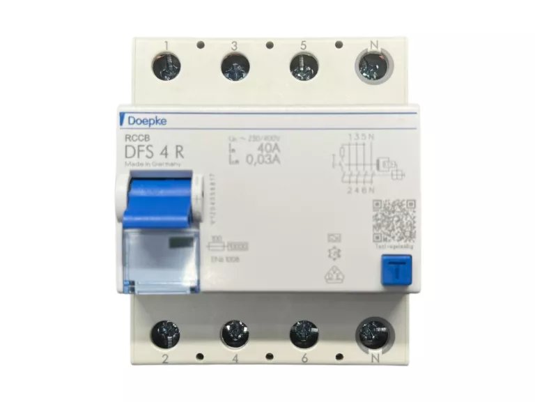 WYŁĄCZNIK RÓŻNICOWOPRĄDOWY DOEPKE 09134911, 40 A, 0.03 A, 230 V, 400 V