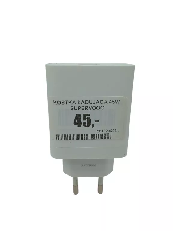 KOSTKA ŁADUJĄCA 45W SUPERVOOC