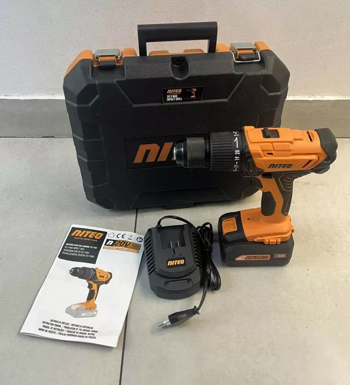 WIERTARKO-WKRĘTARKA NITEO POJM 20VIDO232-25 20 V