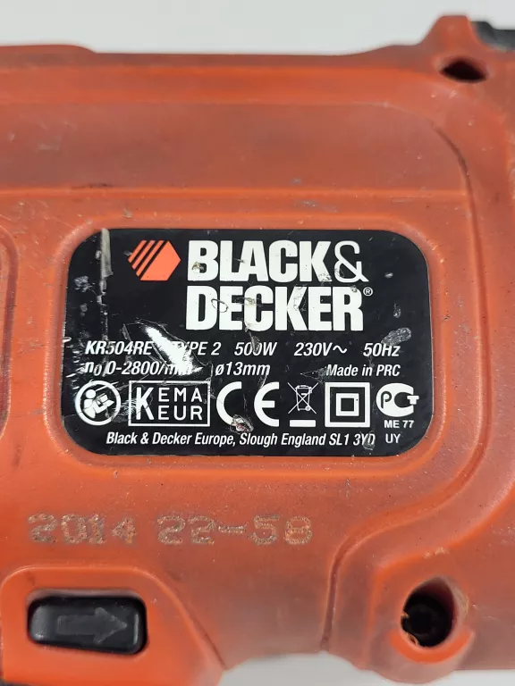 WIERTARKA BLACK DECKER