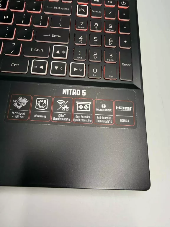 LAPTOP  ACER NITRO 5 AN515-58  INTELCORE I7/ 16GB/1TB./ WIN.11 HOME
