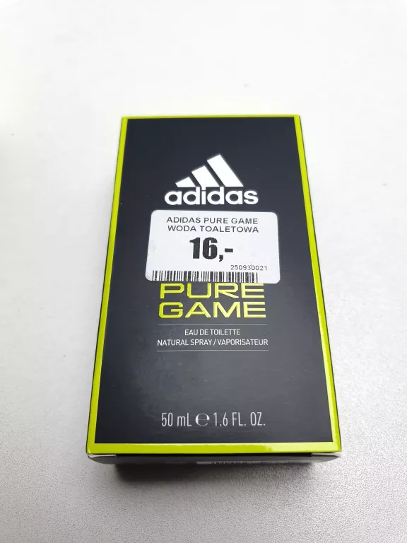 ADIDAS PURE GAME WODA TOALETOWA MĘSKA 50 ML