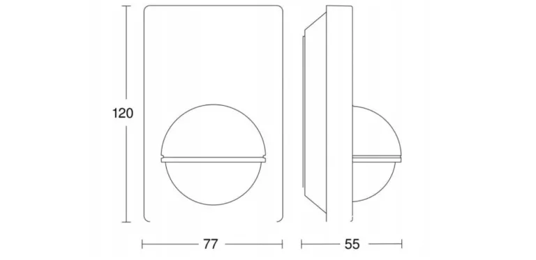 CZUJNIK DETEKTOR RUCHU PIR STEINEL SENSOR IS 180-2 1000W
