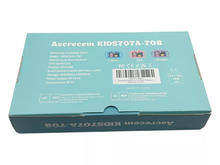 TABLET KIDS707A-708