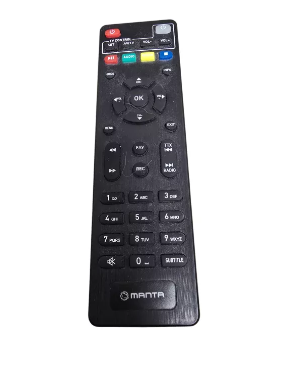 MANTA DVBT024PRO DEKODER TUNER DVB-T2 H.265 HEVC