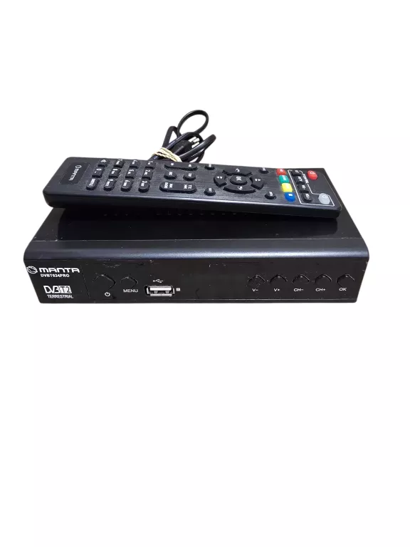 MANTA DVBT024PRO DEKODER TUNER DVB-T2 H.265 HEVC