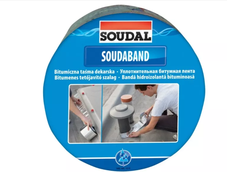 TAŚMA DEKARSKA BITUMICZNA BRĄZ RAL8017 SOUDAL SZER. 10 CM DŁ. 10MB 121855