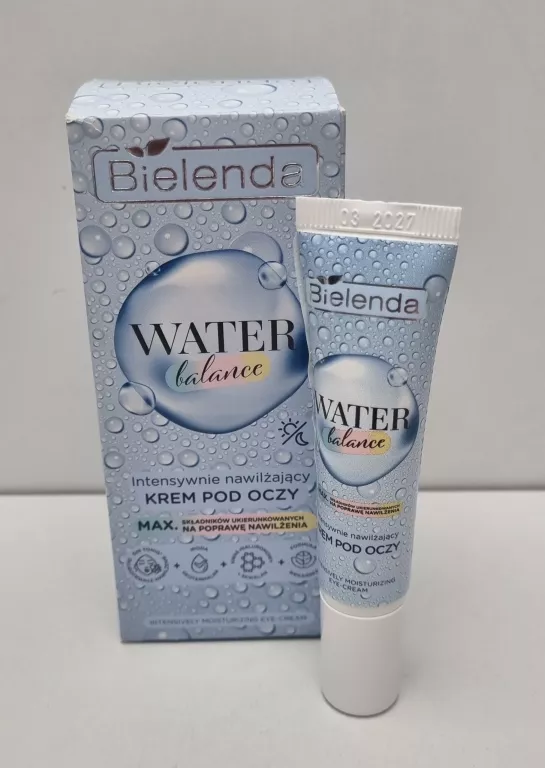 BILENDA WATER BALANCE  KREM POD OCZY INTENSYWNIE NAWILŻAJĄCY  15 ML