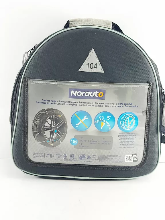 ŁANCUCHY ŚNIEGOWE NORAUTO 104