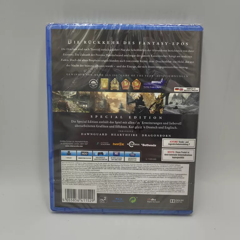 GRA PS4 THE ELDER SCROLLS V SKYRIM SPECIAL EDITION